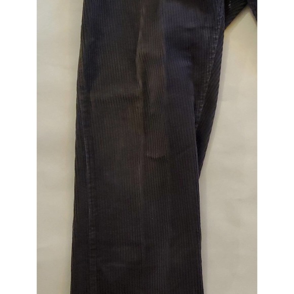 Gray Armani Jeans Corduroy Trousers Pants Regular Fit Milan Stretch Men Size 34 - Picture 3 of 11